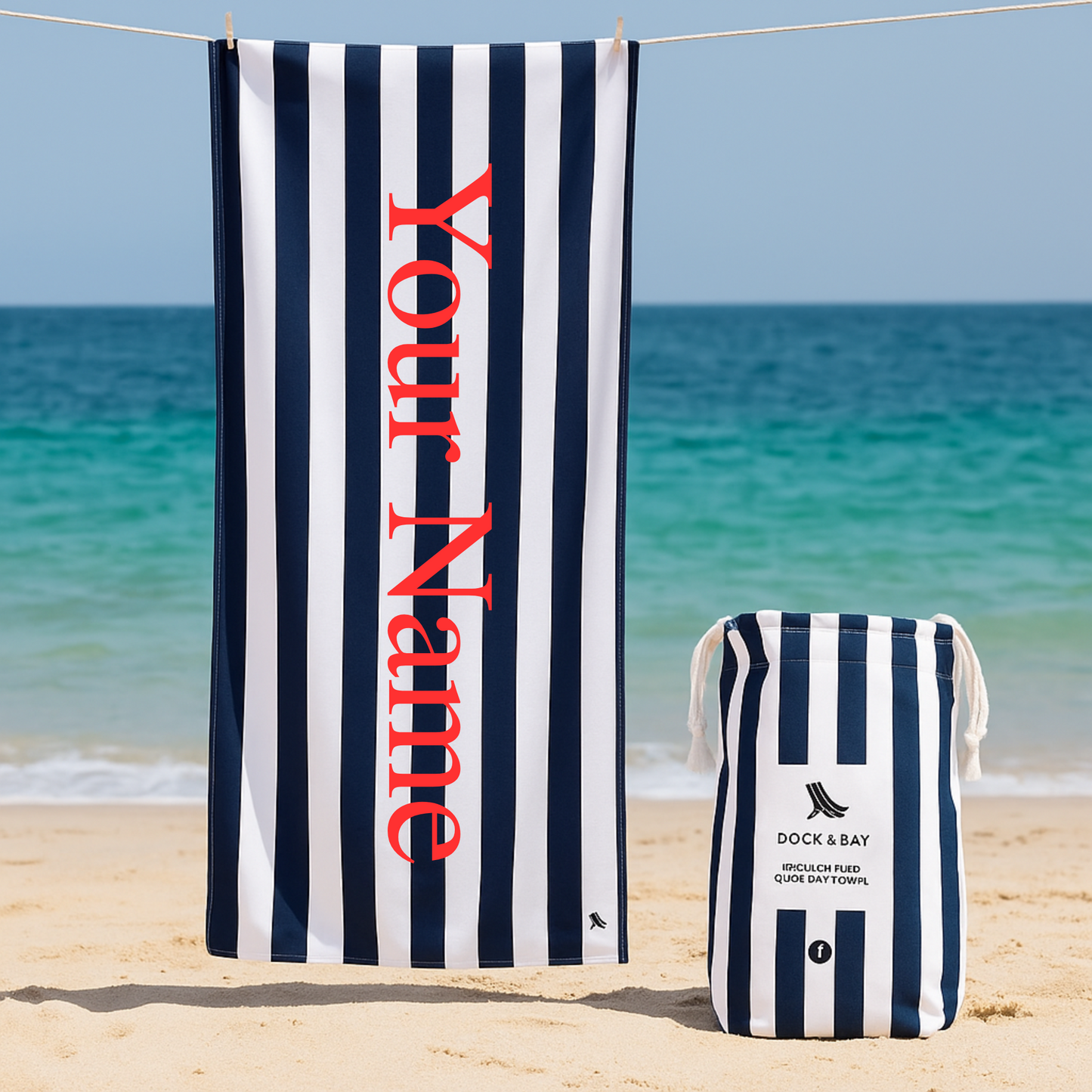 Cabana: Whitsunday Blue | Monogram Me
