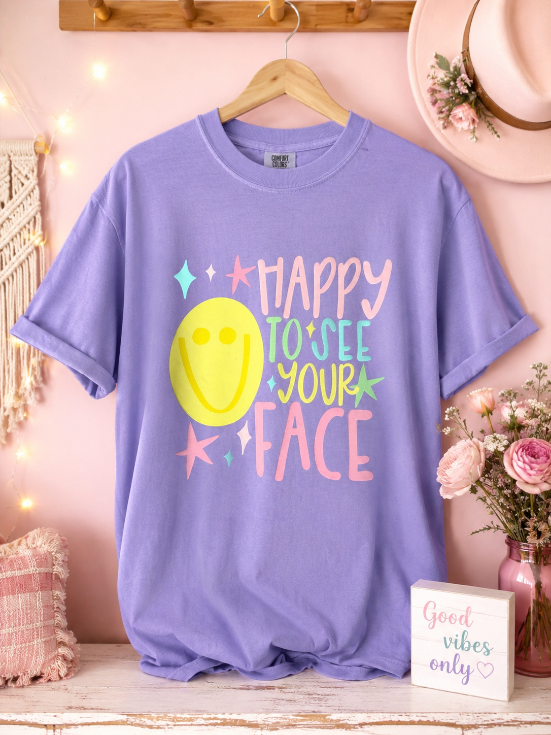 Happy to See Your Face | T-Shirt