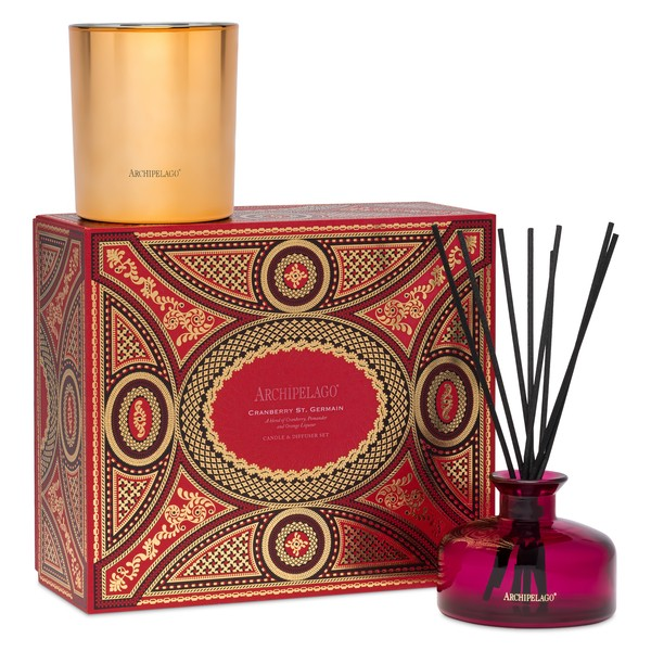 CRANBERRY ST. GERMAIN CANDLE & DIFFUSER GIFT SET | Archipelago