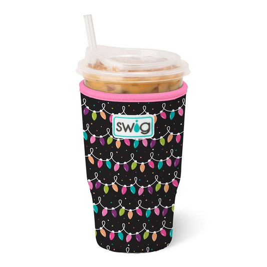 Twinkling Lights Iced Cup Coolie | Large
