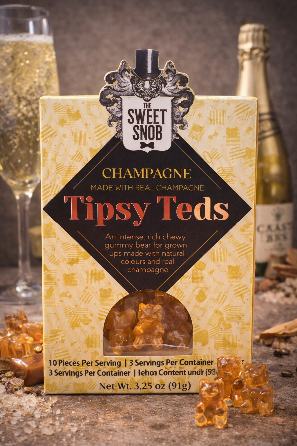 Tipsy Teds | Champagne Gummies
