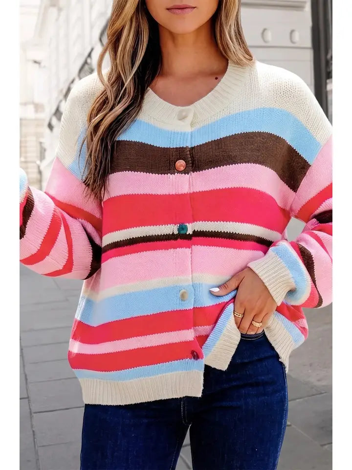 Crewneck Stripe Sweater