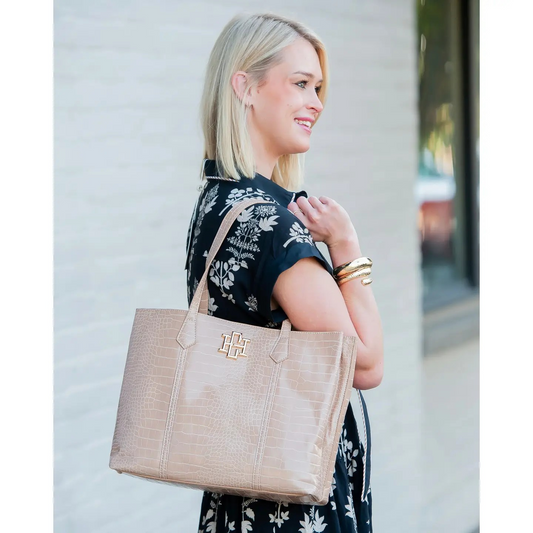 Heath Tote Bag | Latte