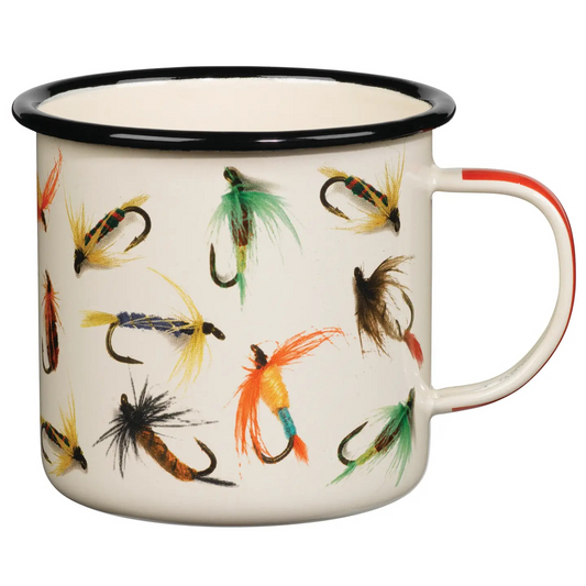 Enamel Fishing Mug