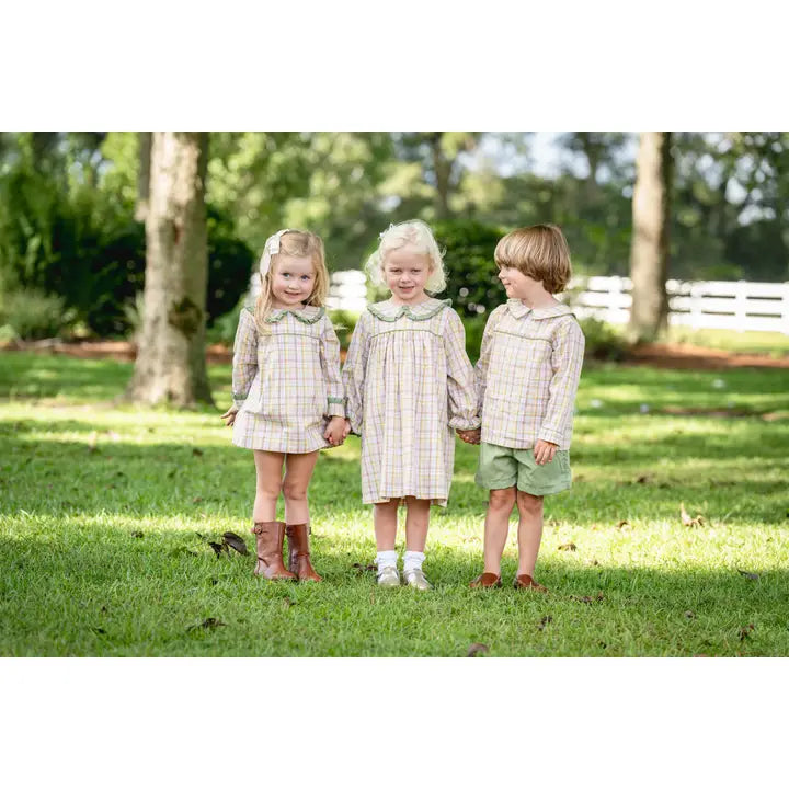 Harvest Plaid Dress