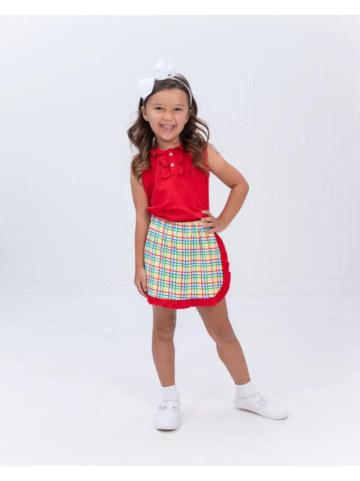 Little Schoolhouse | Girls Skort