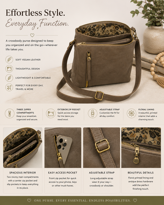 Everyday Crossbody Purse