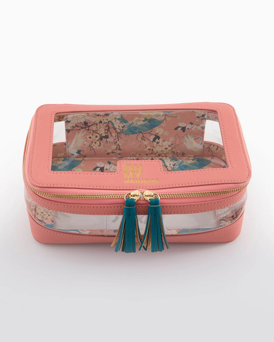 Coral Tile Bag | Oh My Mahjong