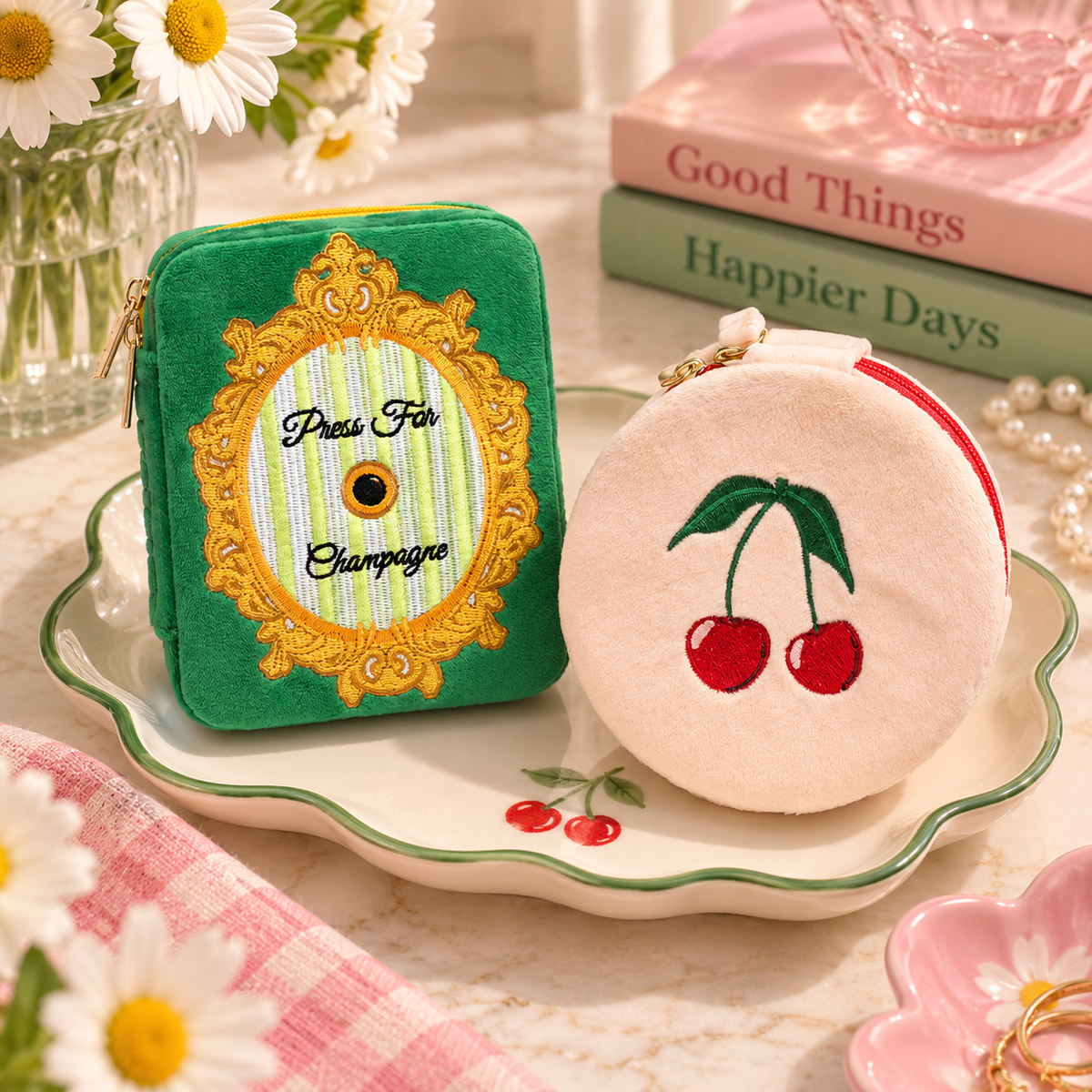 The Cutest Little Zippered Case