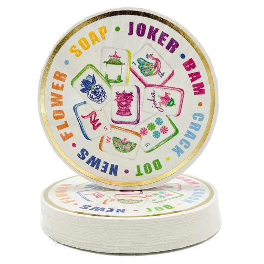 Mahjong Tiles Coaster Set