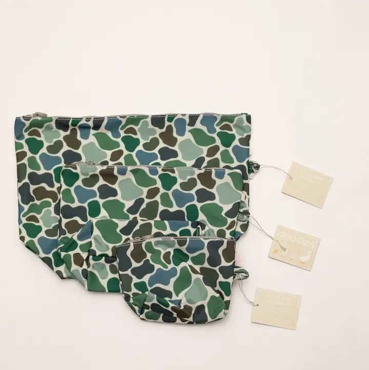 Camo Easy Clean Pouch Set