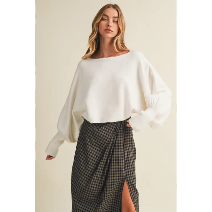 The Eloise Ivory Sweater