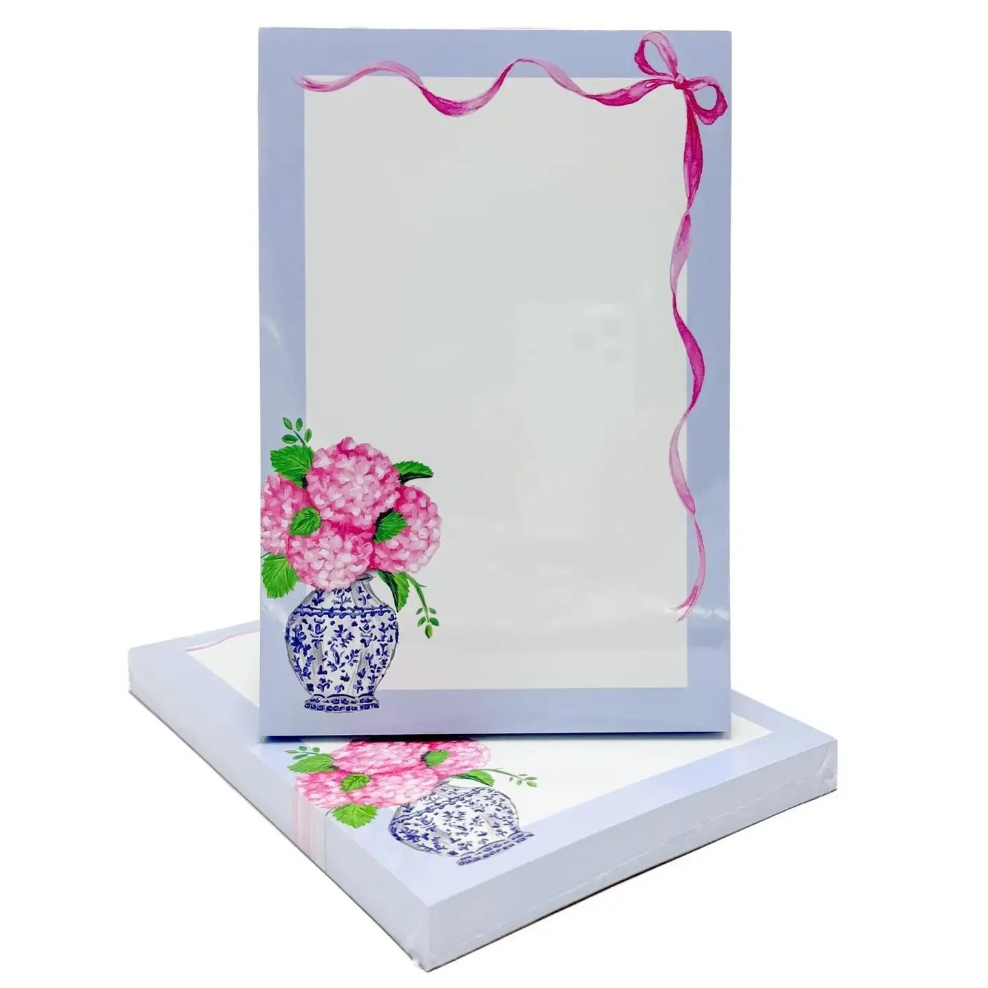 Pink Hydrangeas Notepad