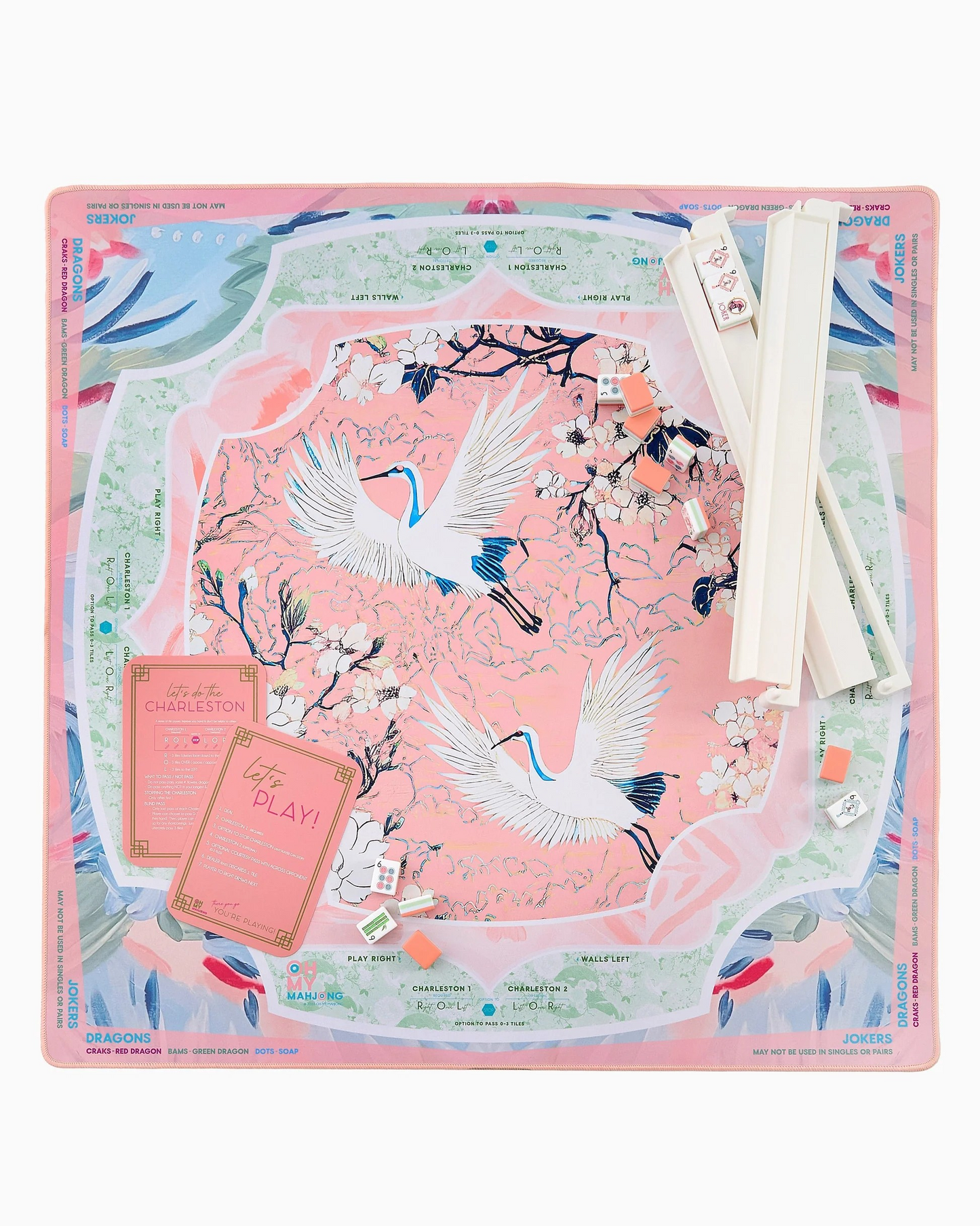 Heron Mahjong Mat | Oh My Mahjong
