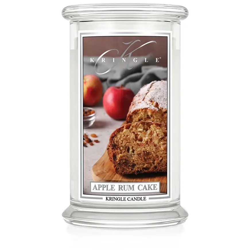 Apple Rum Cake Candle