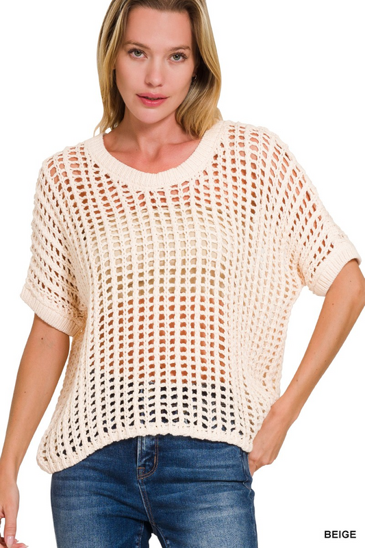 Coastal Breeze Sweater | Beige