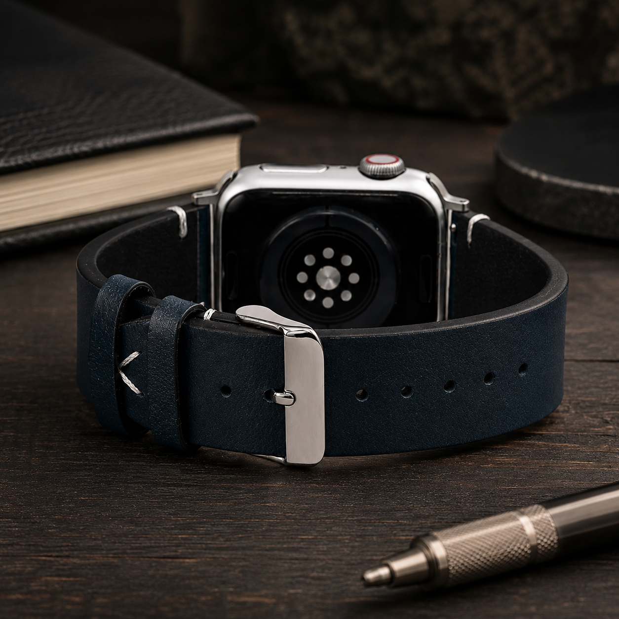 Men's Leather Apple Watch Band