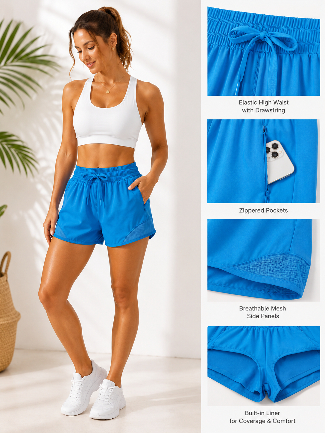 Quick-Dry Performance Shorts