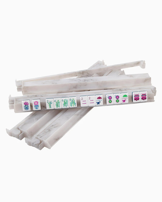 Carrara Rack + Pusher Set | Oh My Mahjong