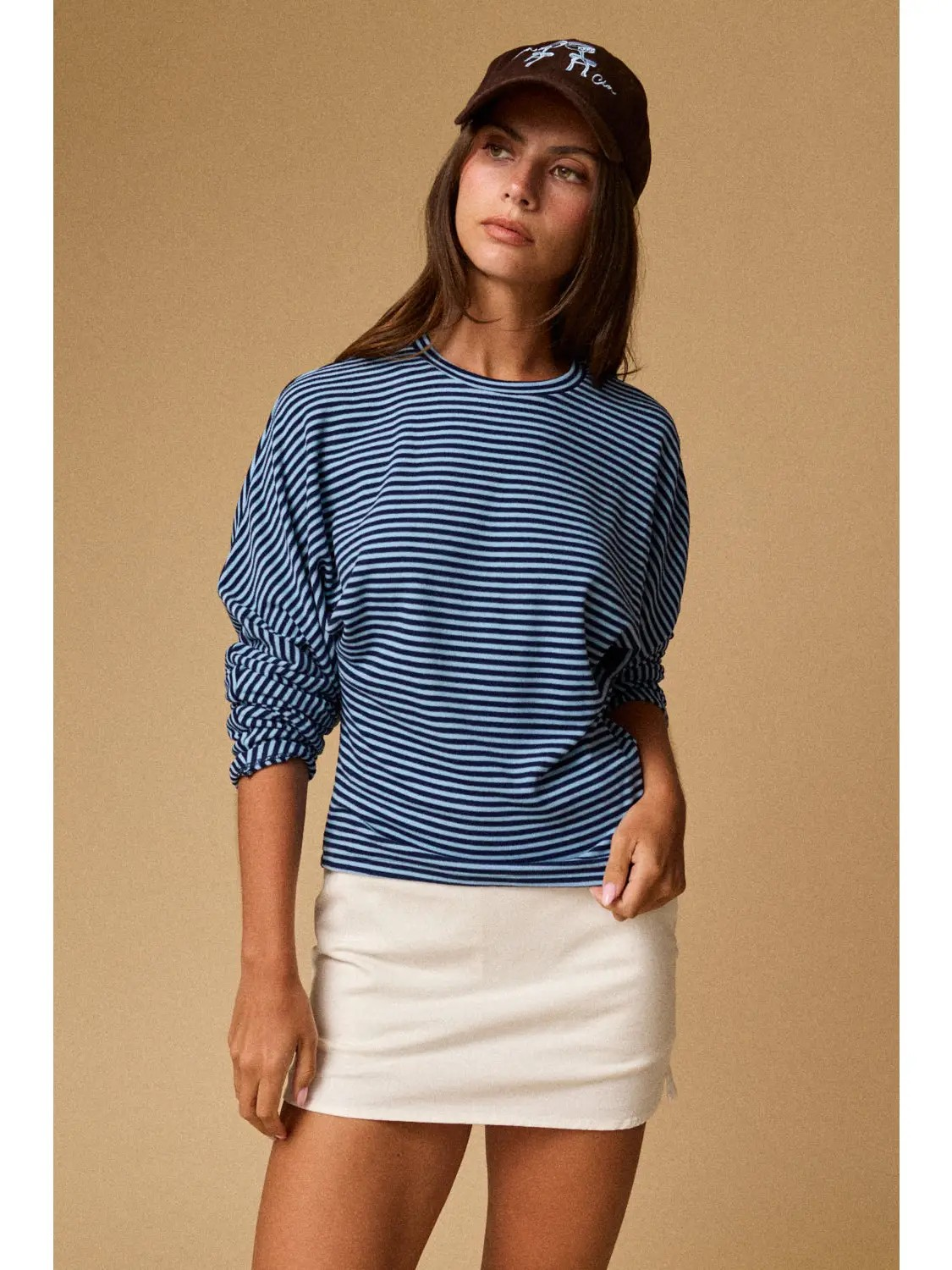 The Merlot Stripe Top | Multiple Colors