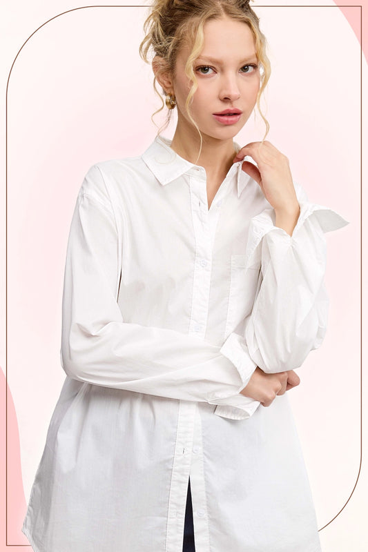 Classic White Button Down