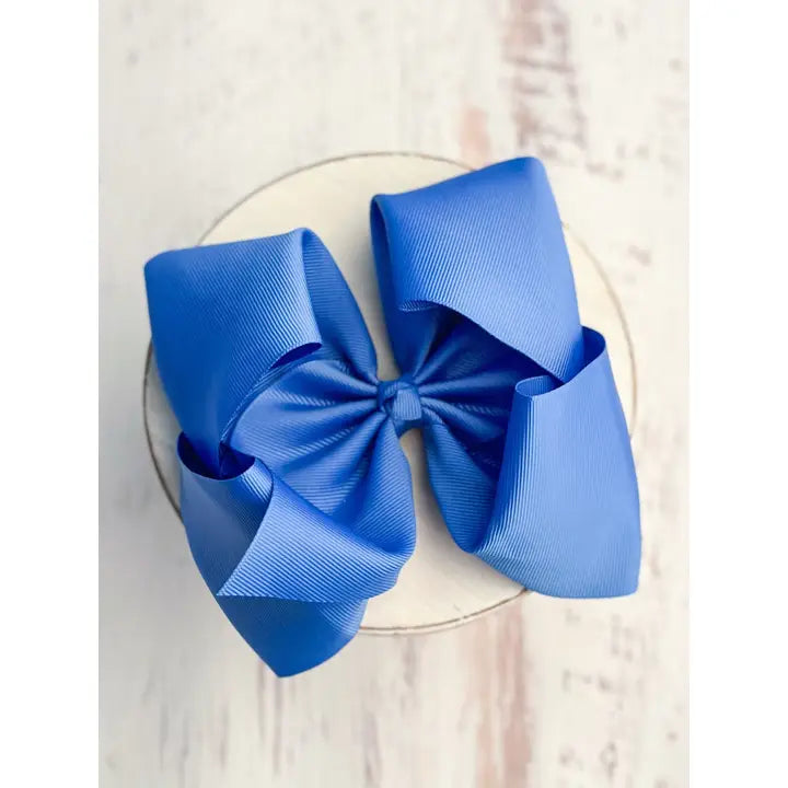 Large Hair Bow | 5.5 Inch Alligator Clip