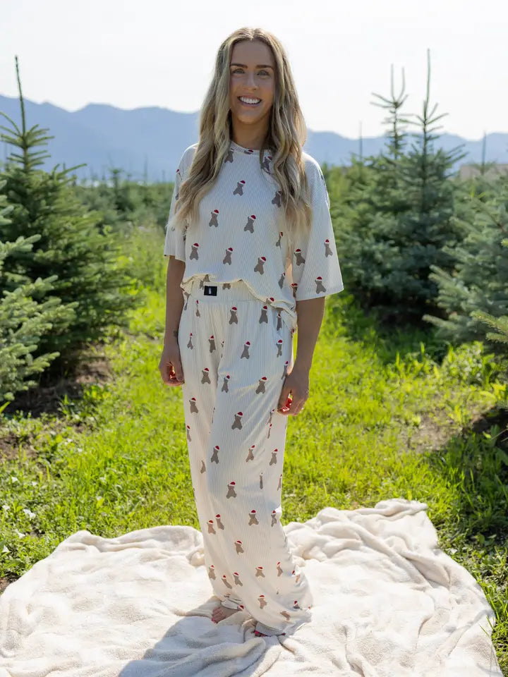 A Teddy Christmas | Bamboo Pajama Set