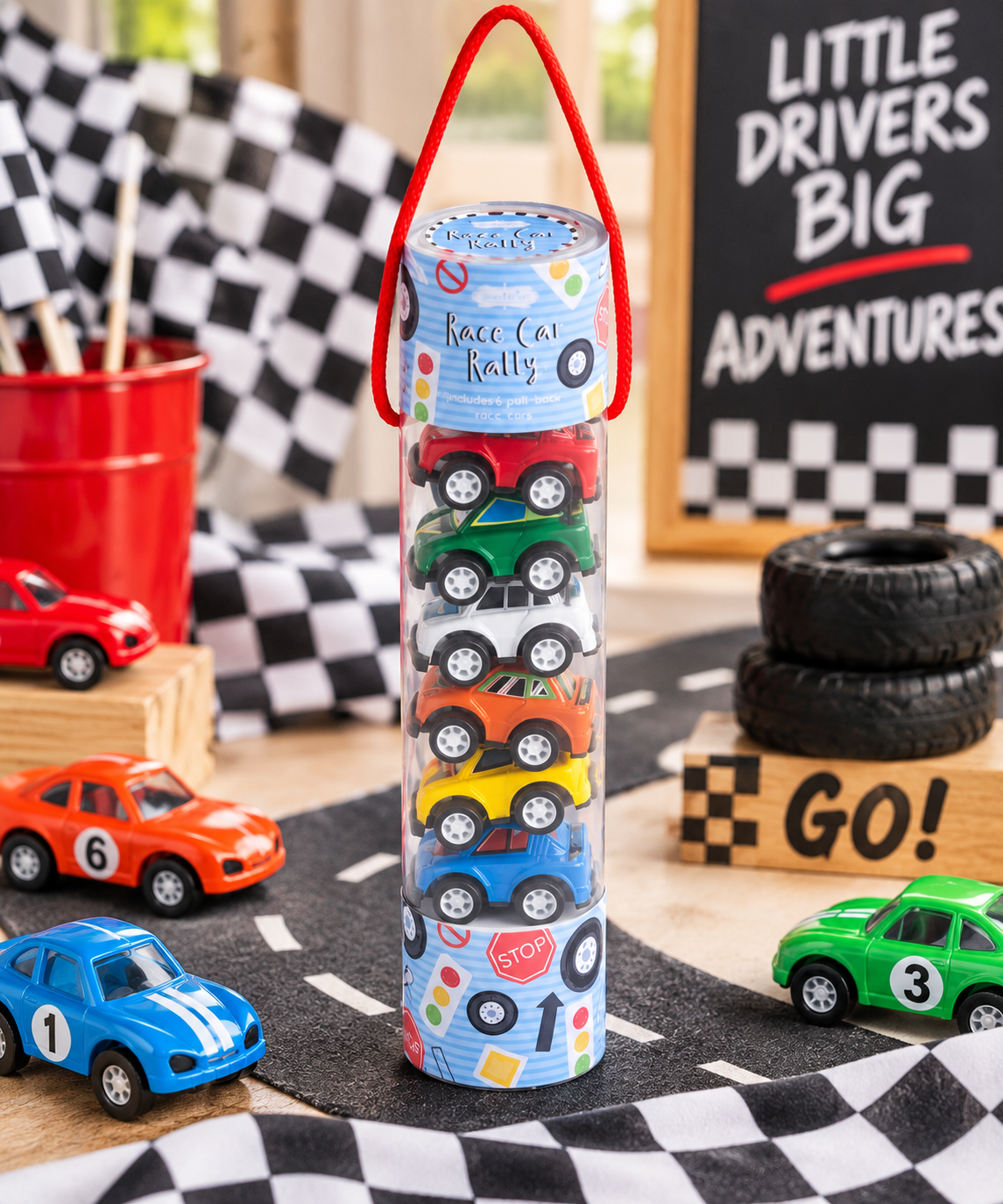 Race Car Rally Tube