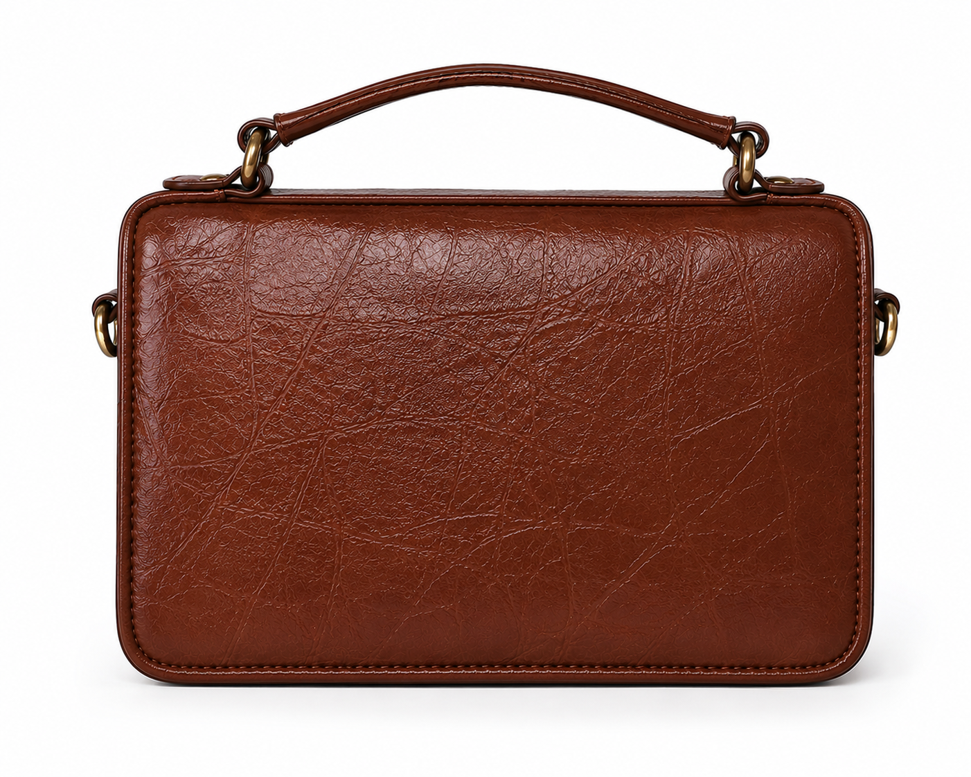 Pecan &Bottle Green Convertible Crossbody Wallet