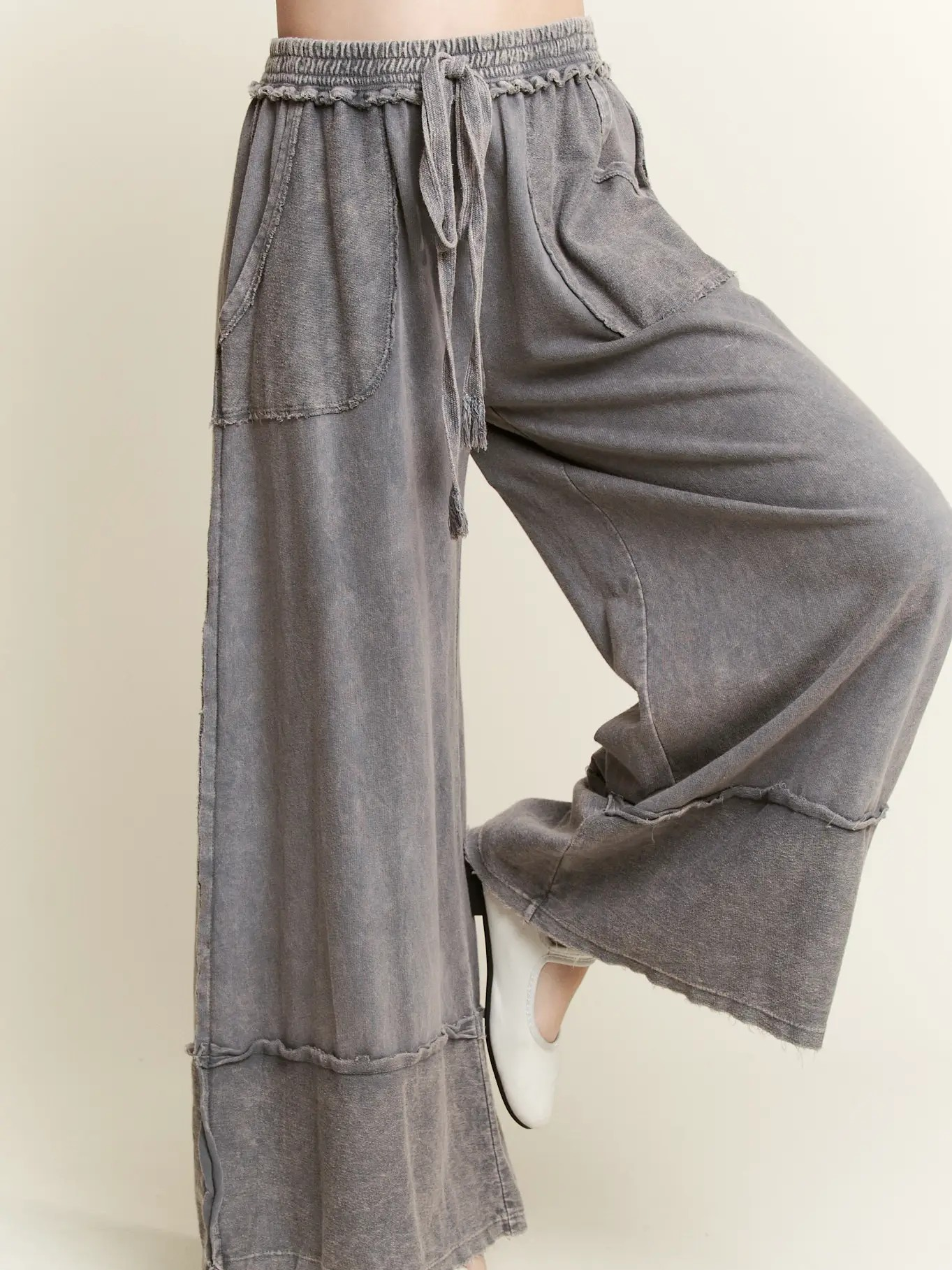 Downtown Brown Wide Leg Pants