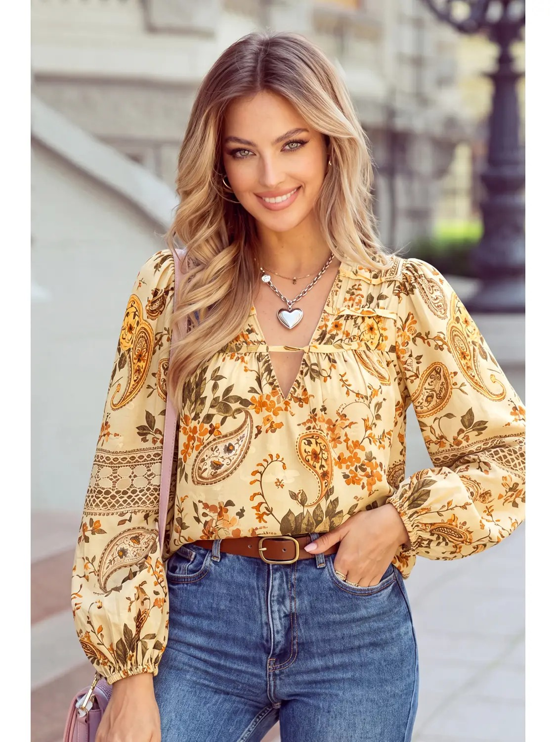 Bohemian Paisley Top