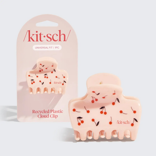 /kit*sch\ Claw Clip | Cherry Print