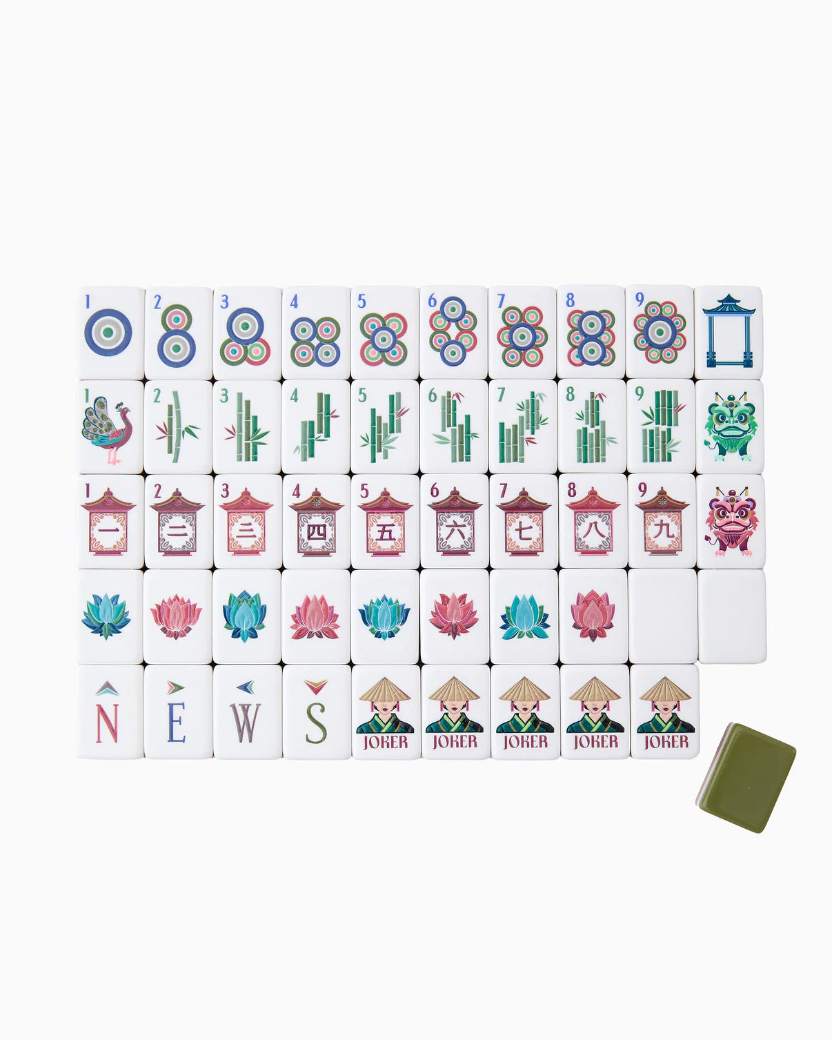 Drake Mahjong Tiles | Oh My Mahjong