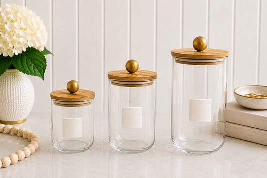 Happy Everything! Glass Storage Jar