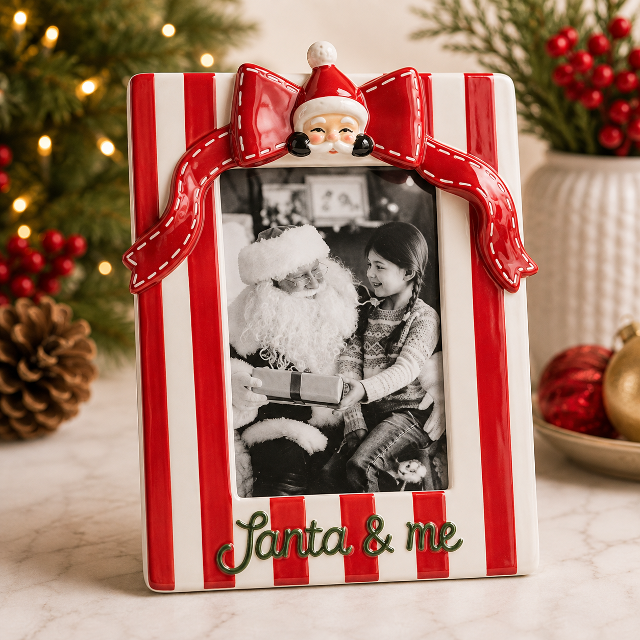 Santa + Me | Picture Frame