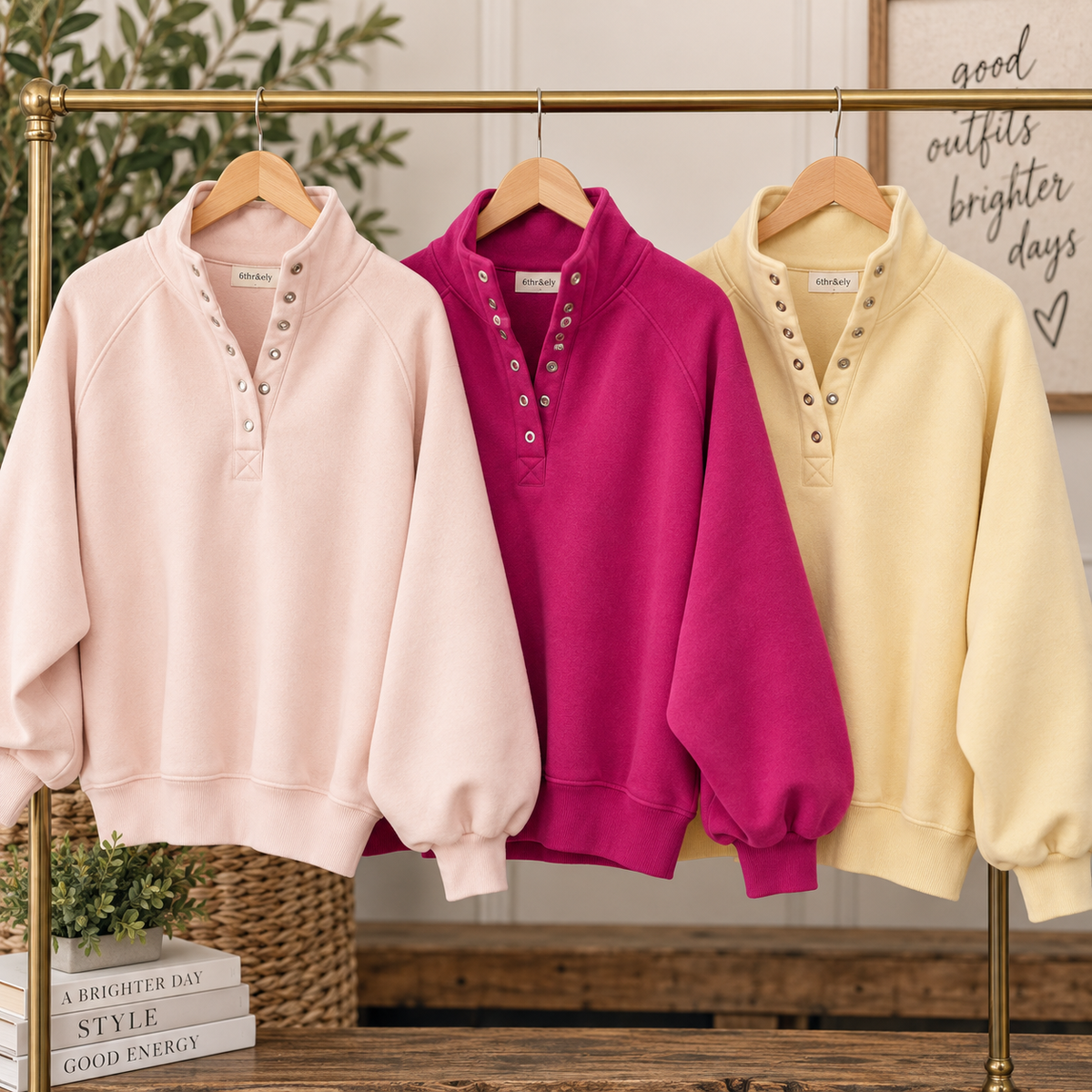 The Snap Happy Pullover 💕