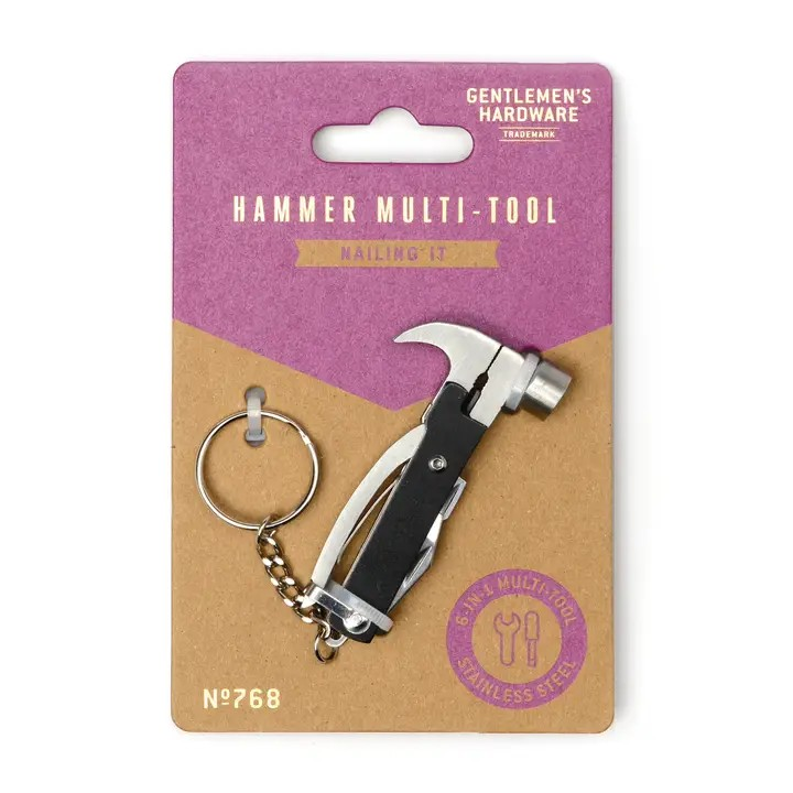 Little Hammer Key Chain | Multi Tool