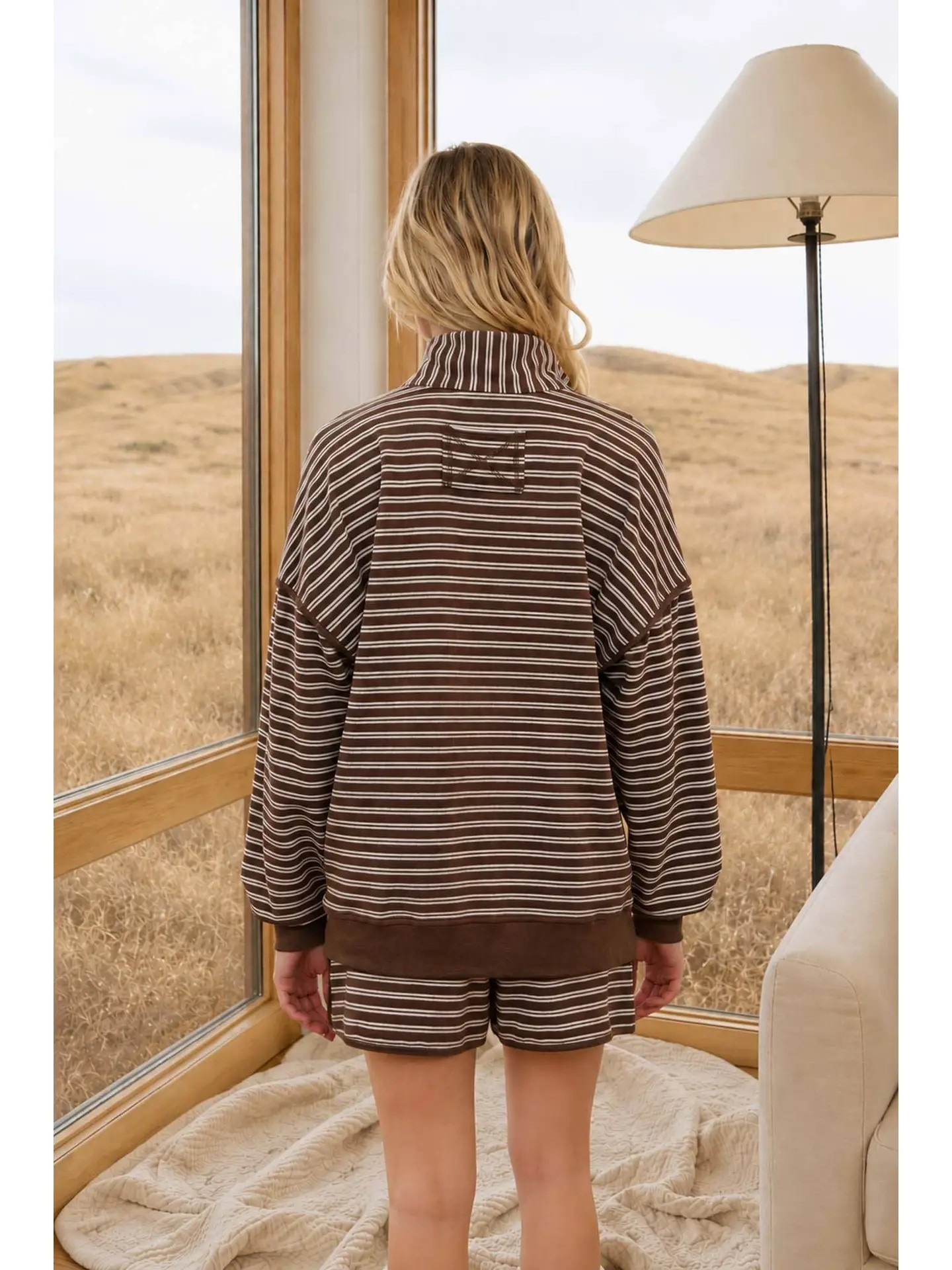 Cabin Weekend Stripe Pullover | PREORDER