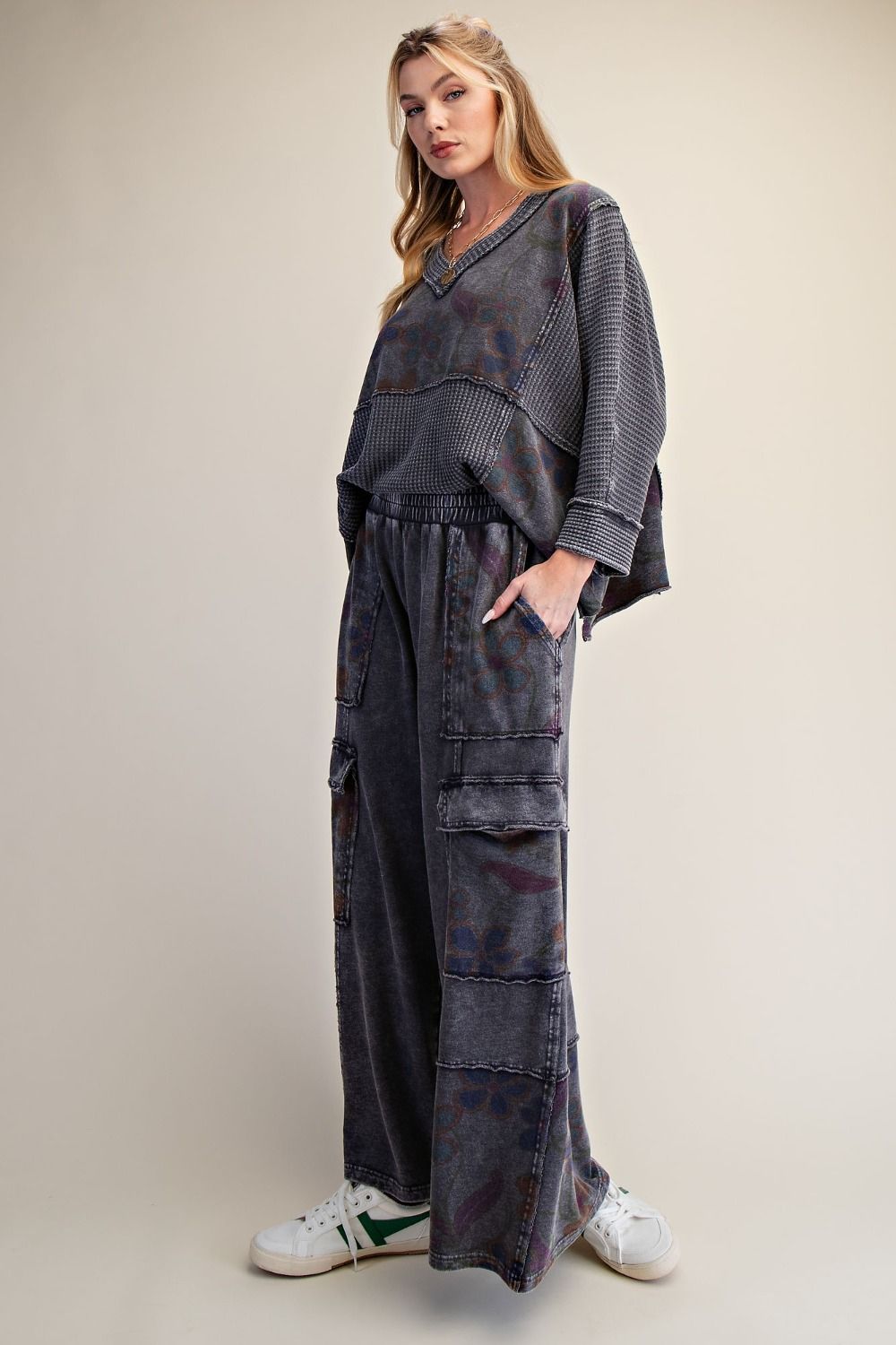 Vintage Patchwork Lounge Shirt & Pants
