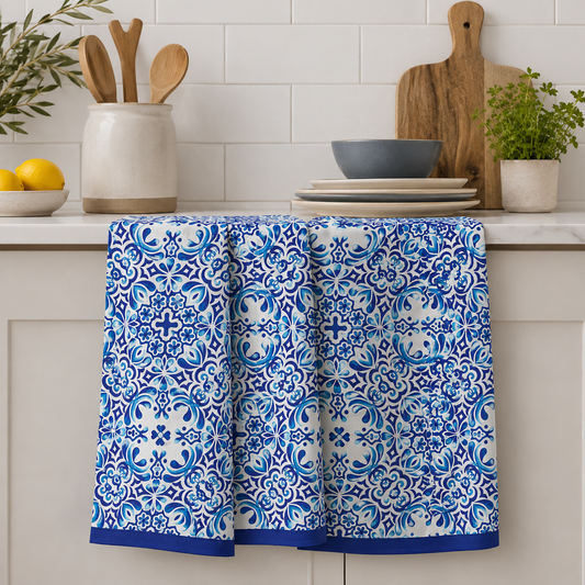 Indigo Seas Kitchen Towel | Set of 2