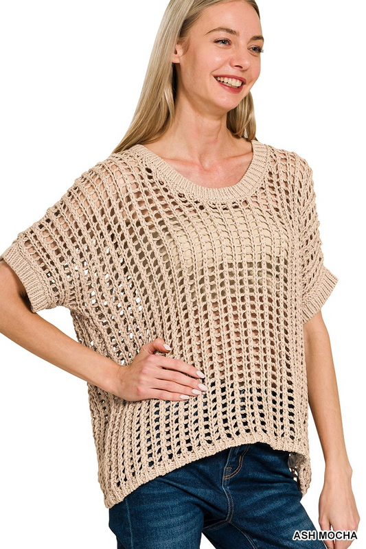Coastal Breeze Sweater | Ash Mocha