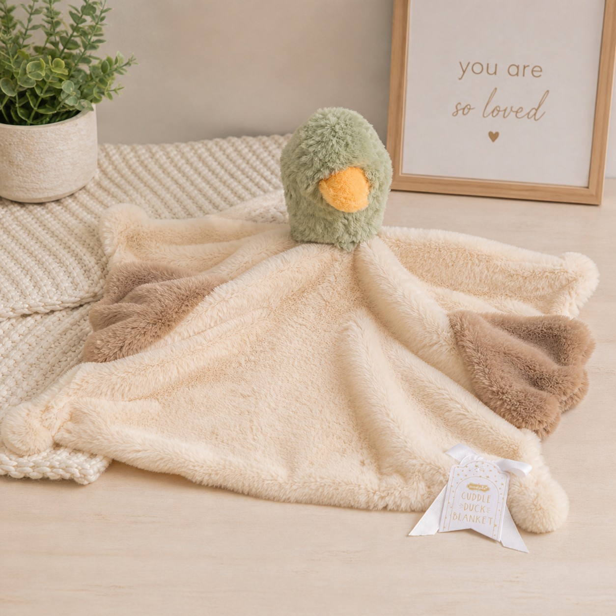 Mallard Duck Cuddle Blankie | Mud Pie