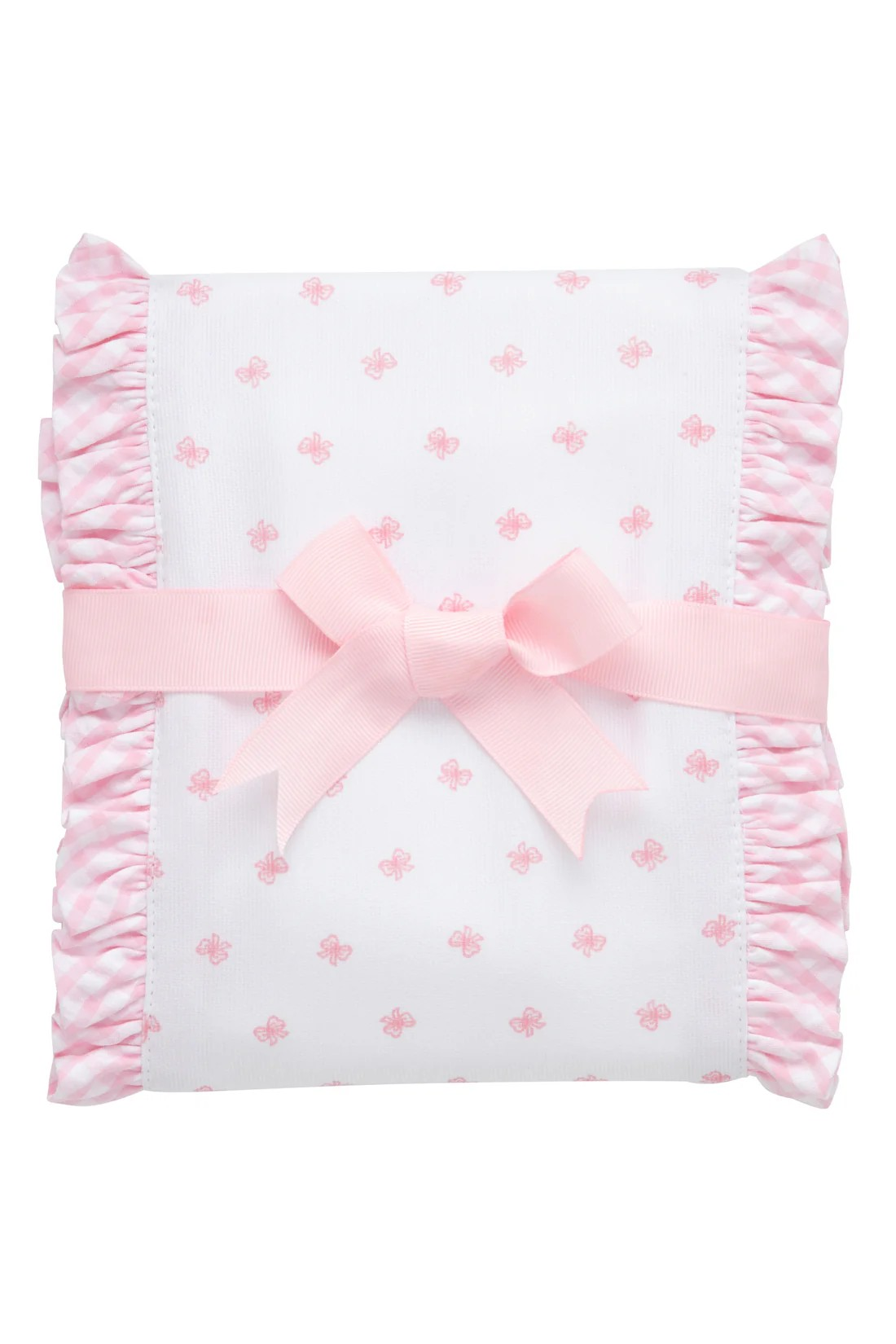 Bow Fancy Burp Cloth