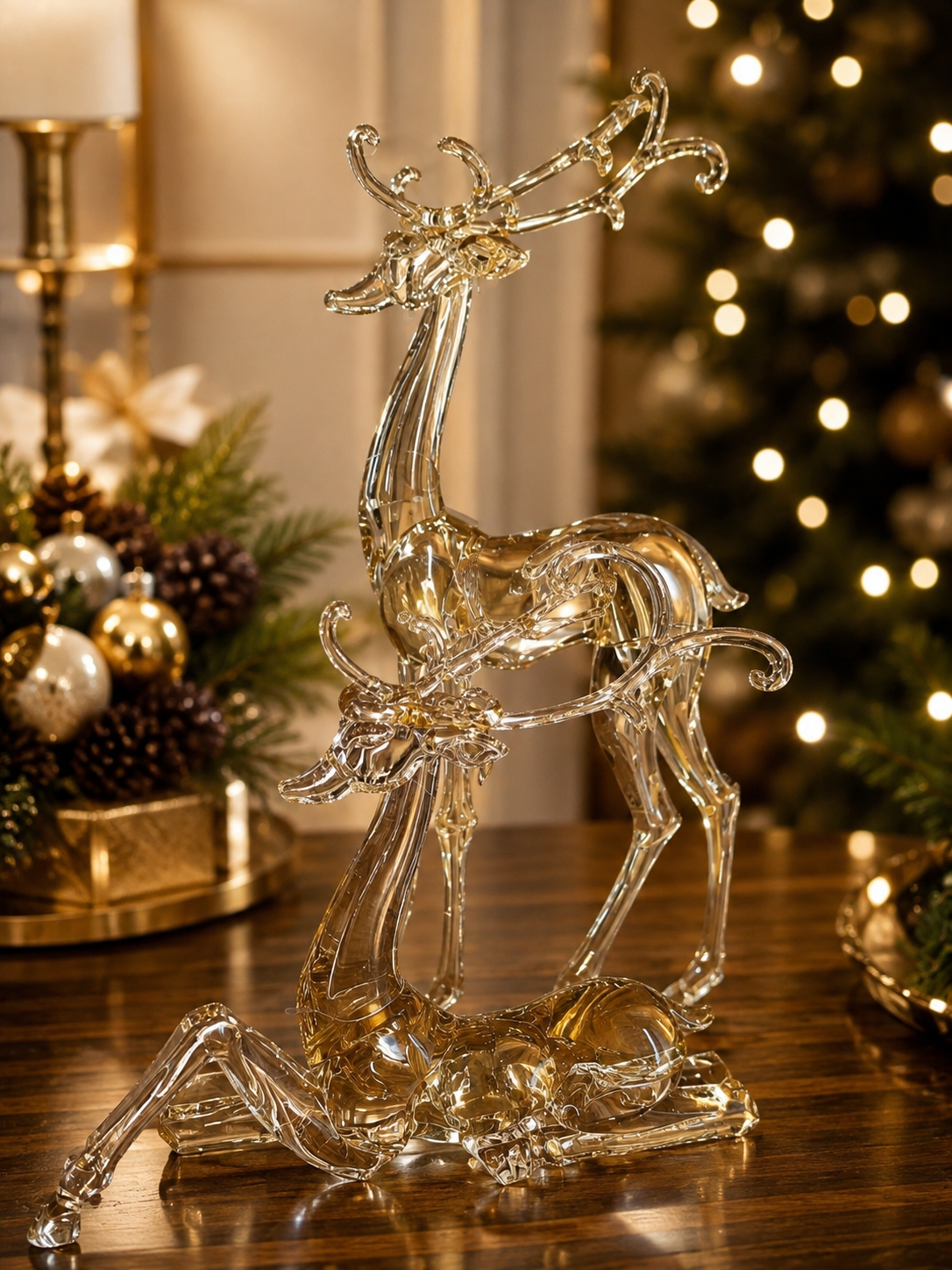 Set of 2 | Acrylic Deer