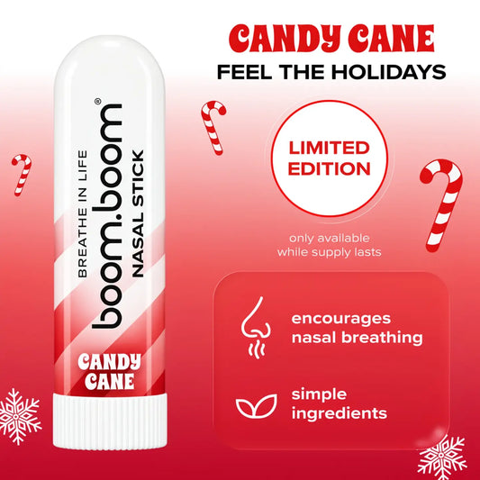 BoomBoom Nasal Stick | Cool Refreshing Vapors | Candy Cane