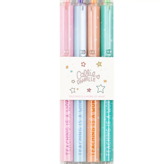 Teaching Is A Work Of Heart Pen Set | Callie Danielle