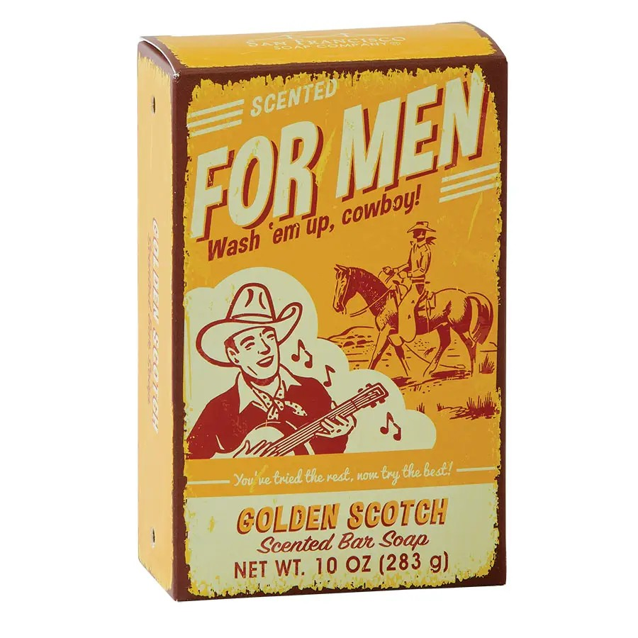 Golden Scotch Soap | Man Bar