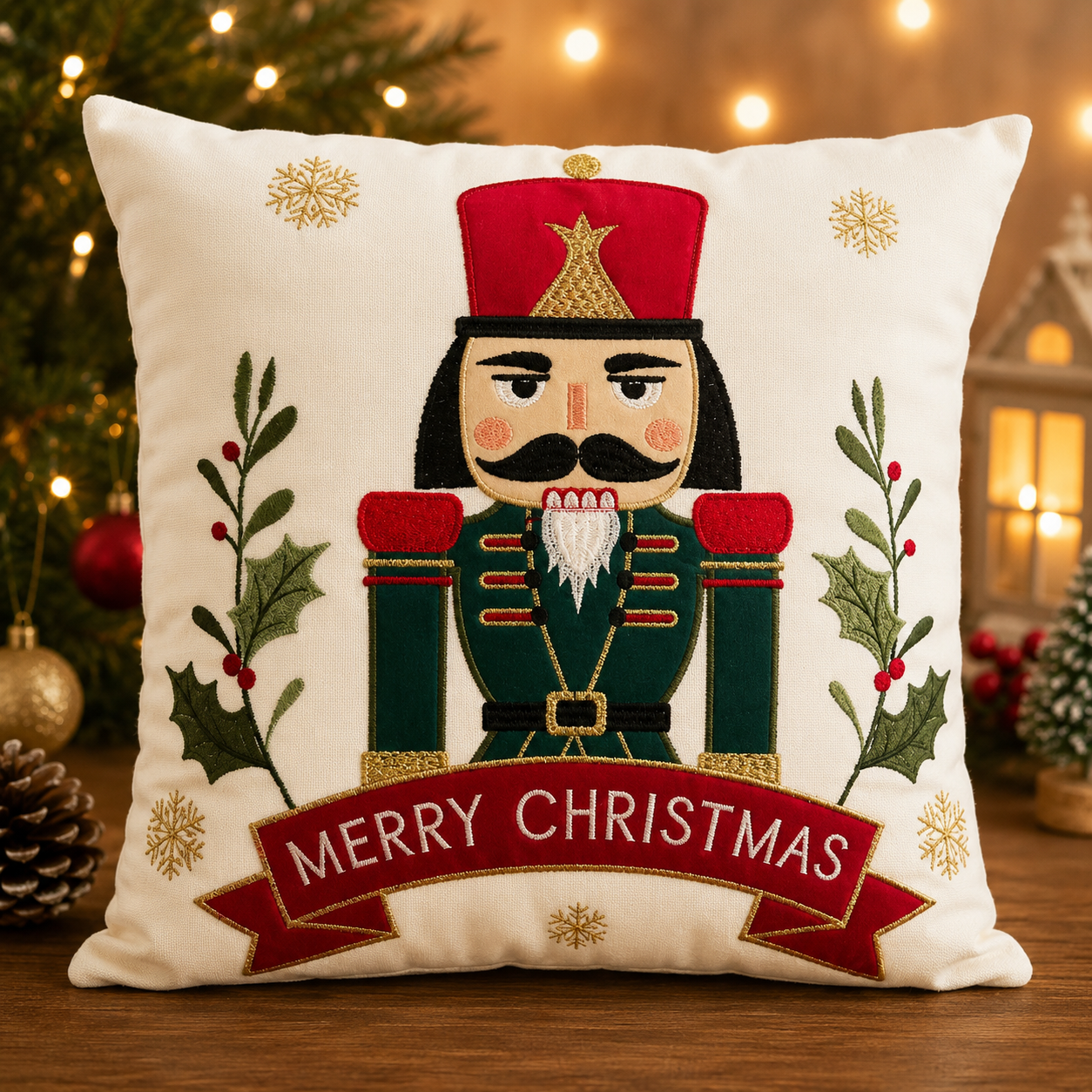 Nutcracker Pillow