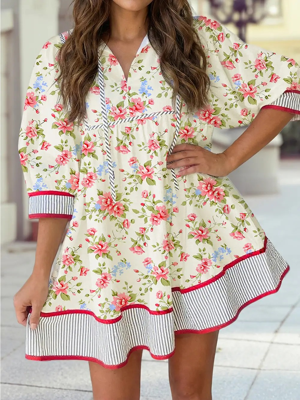 Rosewood Ruffle Dress