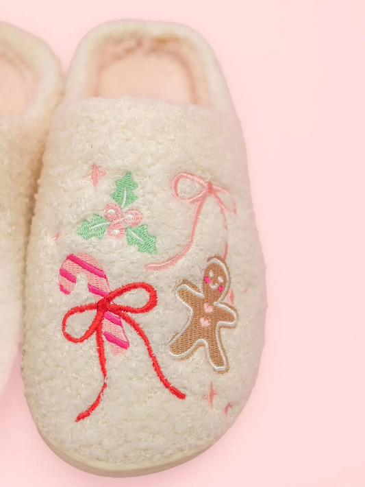 Gingerbread & Bows | Slippers